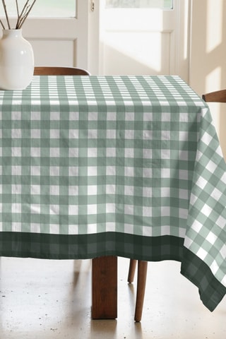 Tovaglia rettangolare antimacchia - Celeste 