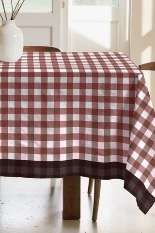 Tovaglia rettangolare antimacchia - Rosso 