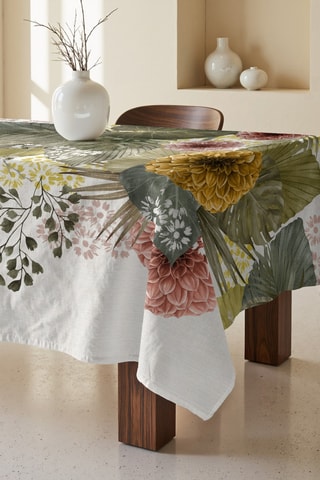 Tovaglia rettangolare antimacchia - Bianco