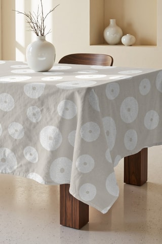 Tovaglia rettangolare antimacchia - Beige