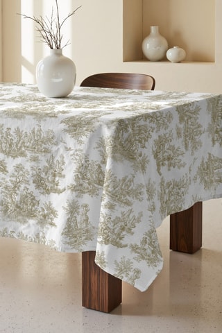 Tovaglia rettangolare antimacchia - Beige