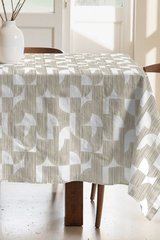 Tovaglia rettangolare antimacchia - Beige