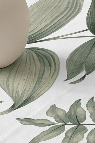 Tovaglia rotonda antimacchia - Verde