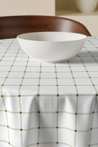 Tovaglia rotonda antimacchia - Bianco