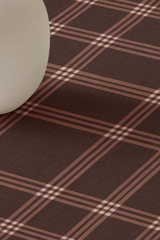 Tovaglia rotonda antimacchia - Marrone