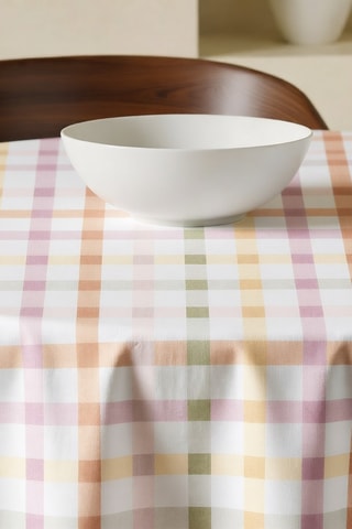 Tovaglia rotonda antimacchia - Bianco