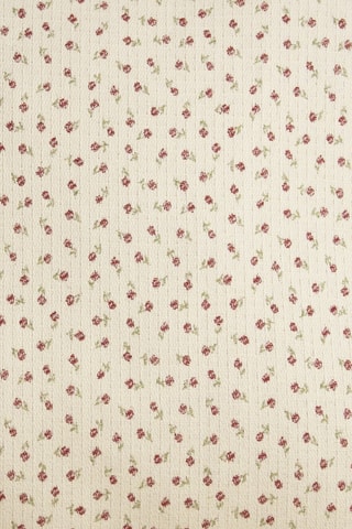 Copricuscino - Bianco e rosso - 30 x 50 cm