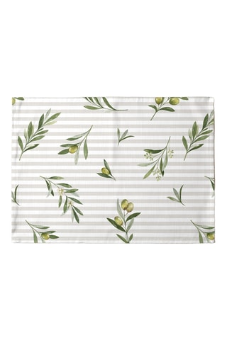 2 tovaglioli antimacchia - Beige e verde oliva