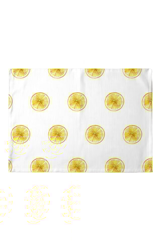 2 tovaglioli antimacchia - Bianco e giallo