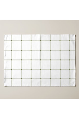 2 tovaglioli antimacchia - Bianco e verde