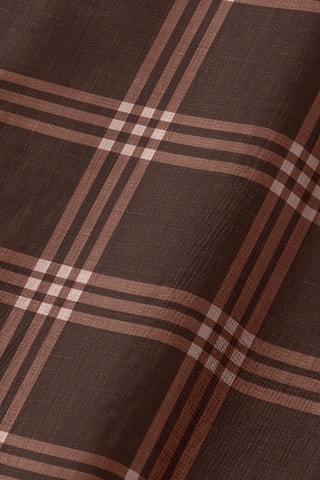 Runner in cotone bio - Marrone - 50 x 150 cm