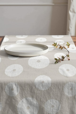 Runner in cotone bio - Grigio chiaro - 50 x 150 cm