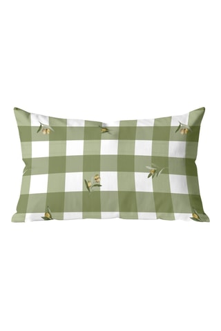 Copricuscino - Verde oliva - 30 x 50 cm