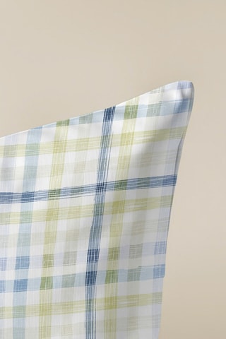 Copricuscino - Verde chiaro e grigio scuro - 50 x 50 cm