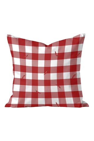 Copricuscino - Rosso - 50 x 50 cm