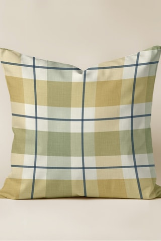 Federa - Verde ed ecrù - 50 x 50 cm