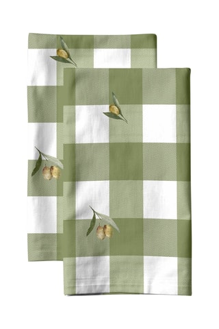 2 strofinacci - Verde