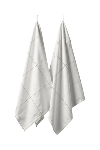 2 strofinacci - Ecrù