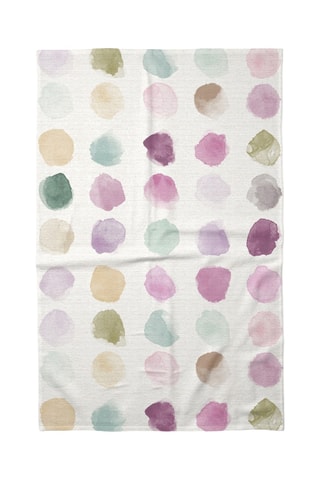 2 strofinacci - Bianco e viola