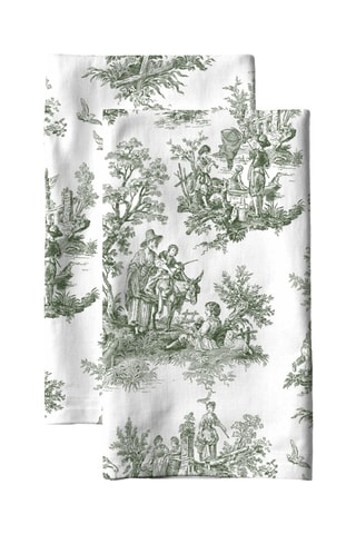 2 strofinacci - Verde scuro