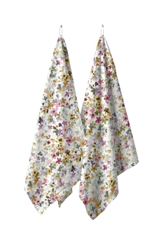 2 strofinacci - Bianco e giallo