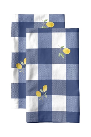 2 strofinacci - Blu scuro