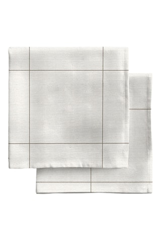 4 tovaglioli - Ecrù