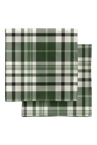 4 tovaglioli - Verde scuro