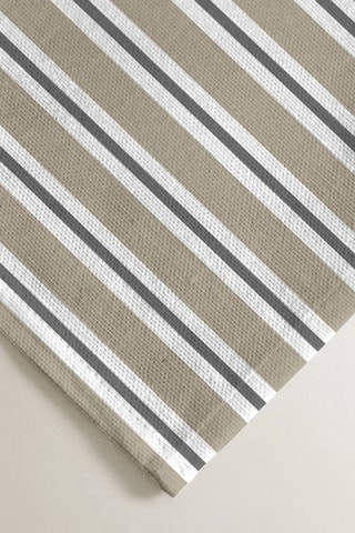 4 tovaglioli - Beige e cobalto