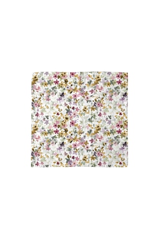 4 tovaglioli - Bianco e rosa cipria