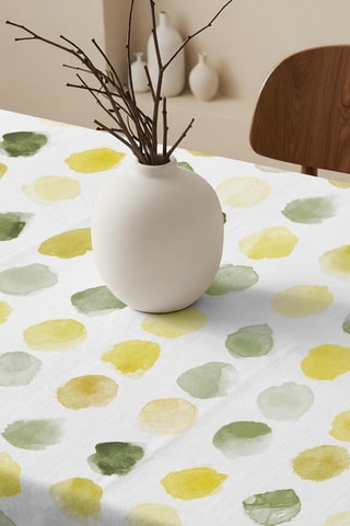 Tovaglia quadrata antimacchia - Bianco - 180 x 180 cm