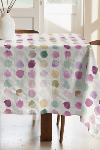 Tovaglia quadrata antimacchia - Bianco - 180 x 180 cm