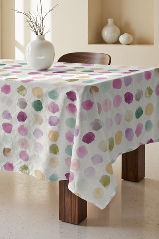 Tovaglia quadrata antimacchia - Bianco - 180 x 180 cm