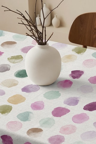 Tovaglia quadrata antimacchia - Bianco - 180 x 180 cm