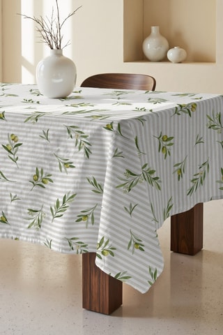 Tovaglia quadrata antimacchia - Beige - 180 x 180 cm