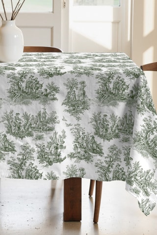 Tovaglia quadrata antimacchia - Kaki - 180 x 180 cm