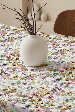 Tovaglia quadrata antimacchia - Bianco - 180 x 180 cm