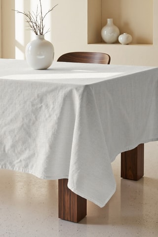 Tovaglia quadrata antimacchia - Beige - 180 x 180 cm