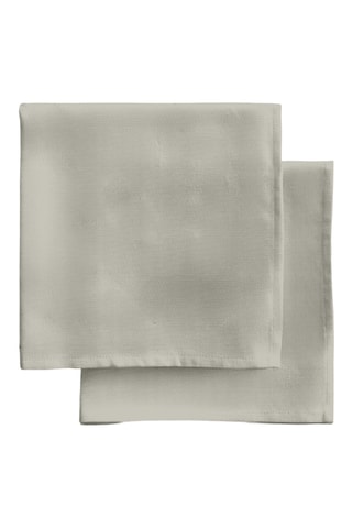 4 tovaglioli - Grigio chiaro