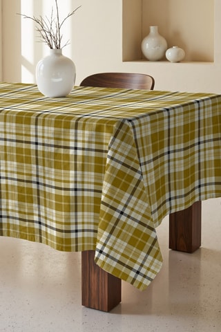 Tovaglia rettangolare antimacchia - Giallo