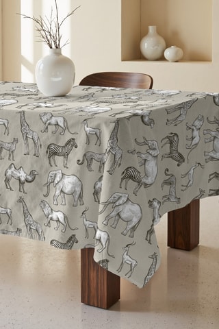 Tovaglia rettangolare antimacchia - Beige