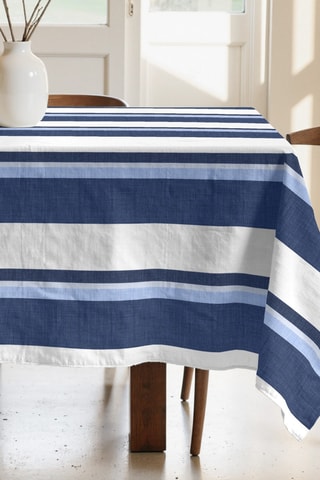 Tovaglia rettangolare antimacchia - Blu