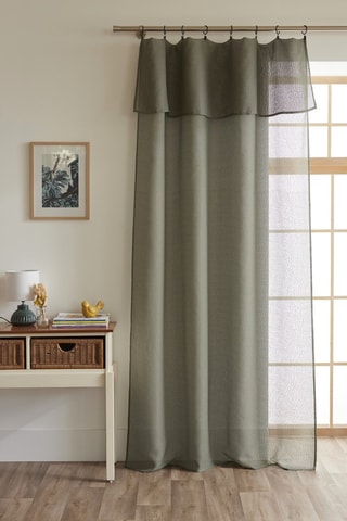 Rideau ajustable Elda - Kaki - 140 x 270 cm
