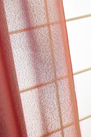 Rideau ajustable Elda - Terracotta - 140 x 270 cm