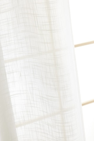 Rideau ajustable Nia - Ivoire - 140 x 270 cm