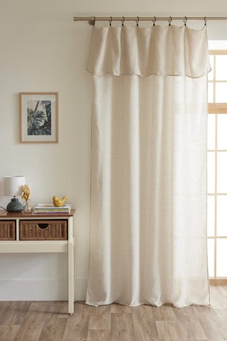 Rideau ajustable Dua - Beige - 140 x 270 cm