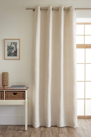 Rideau Atlas - Beige - 140 x 240 cm
