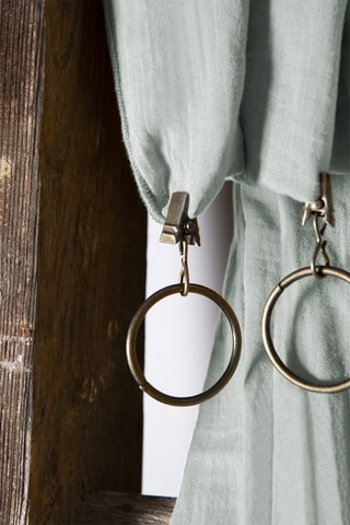 Rideau ajustable Gaïa - Vert - 140 x 300 cm