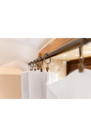 Rideau ajustable en coton - Chantilly - 140 x 300 cm