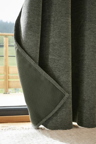 Rideau occultant Bjorn - Kaki - 140 x 260 cm